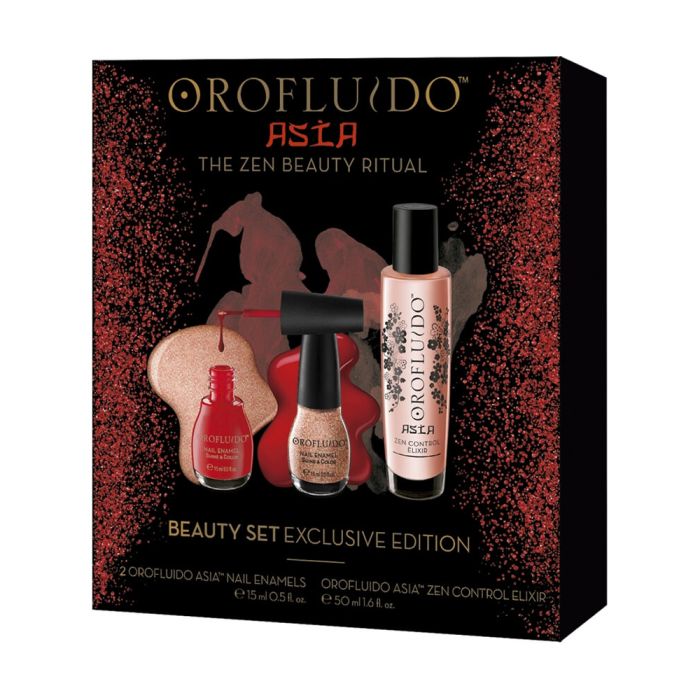 Orofluido Asia Beauty Set (50ml Elixir + 2 Asia Neglelak) 