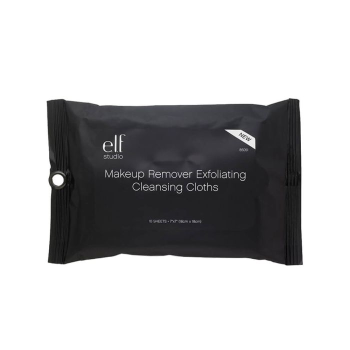 Elf Makeup Remover Exfoliating Cleansing Cloths (85051)