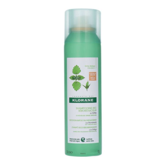 Klorane Dry Seboregulating Shampoo With Nettle For Brown Hair