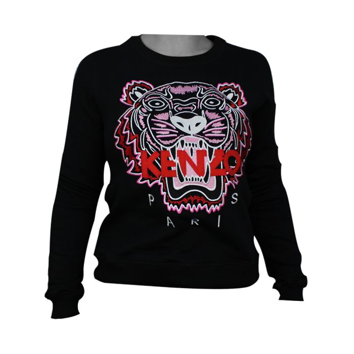 Kenzo Tiger Womans Sweatshirt Red XL