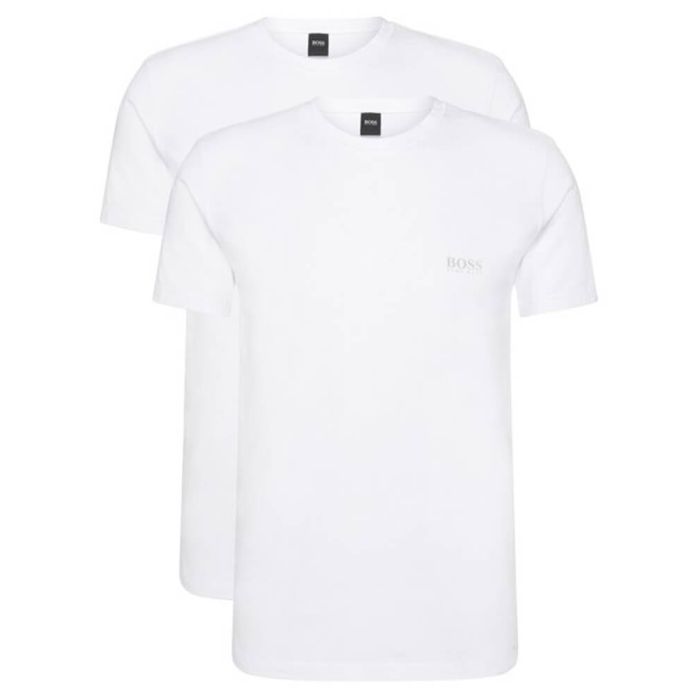 Boss Hugo Boss 2-pack t-shirt hvid - str. s 