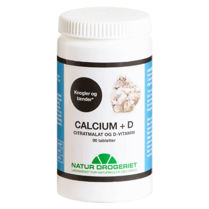 Natur-Drogeriet-Calcium-+-D-Citramalat-og-D-Vitamin-90-stk.