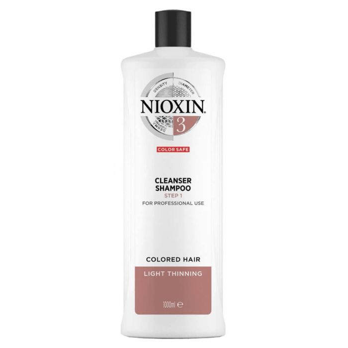 Nioxin 3 Cleanser Shampoo (N) 1000 ml
