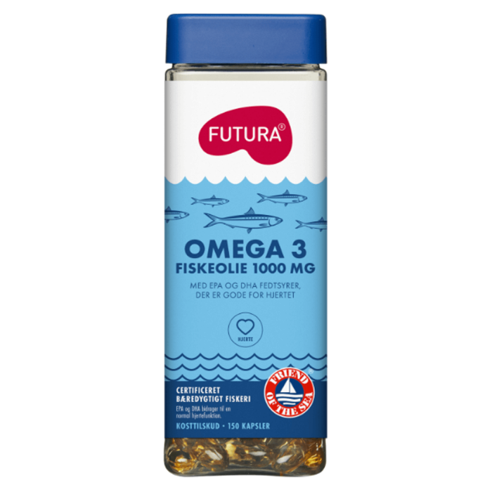 futura-fiskeolie-omega3-150kapsler
