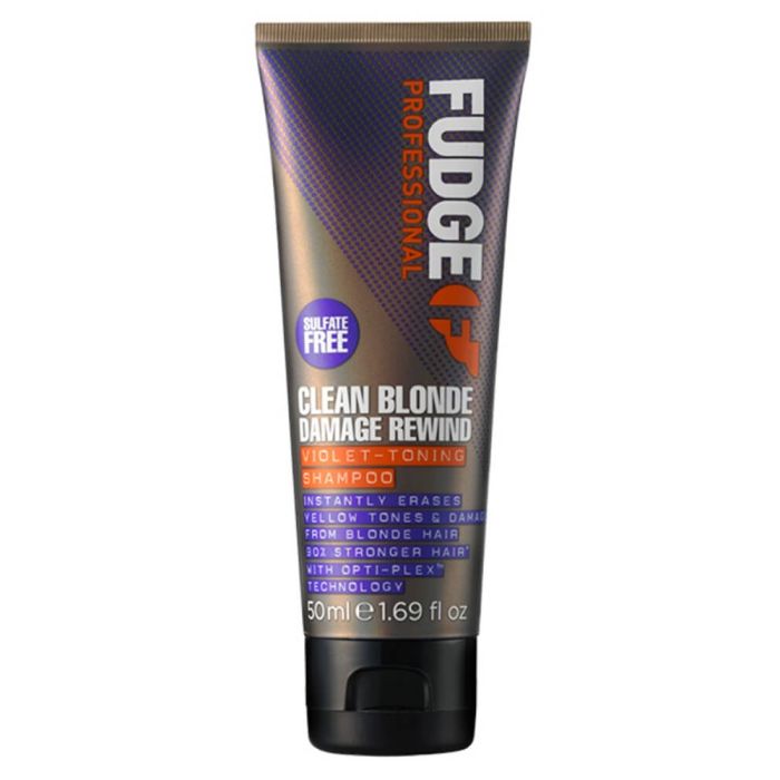Fudge Clean Blonde Damage Rewind Violet-Toning Shampoo 250 ml