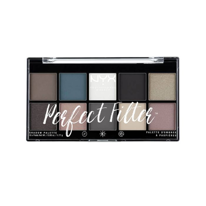 NYX Perfect Filter Shadow Palette - Gloomy Days 04