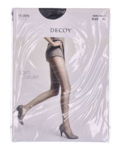 Decoy Soft Luxury (15 Den) Nearly Black XL