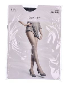 Decoy All Nude (8 Den) Black S/M