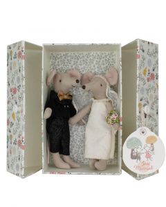 Maileg Wedding Mice in Box 