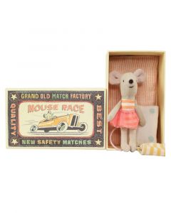 Maileg Little Sister Mouse In Box