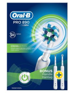 Oral B Braun Pro 890 Elektrisk Tandbørste