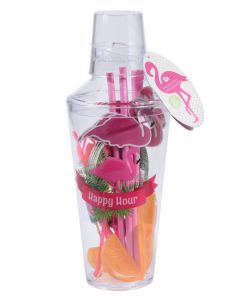 Party Collection Coctail Kit Flamingo