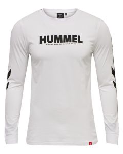 Hummel-Hmllegacy-T-shirt-Unisex-Hvid