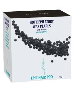 Sibel Hot Beeswax Pearls Charcoal All Skin Types 1000g