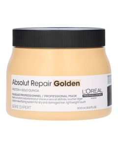 Loreal Absolut Repair Protein Golden + Gold Quinoa Mask