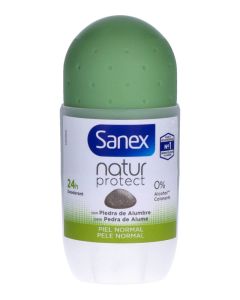Sanex Natur Protect 24h 0% - Normal hud (Grøn)
