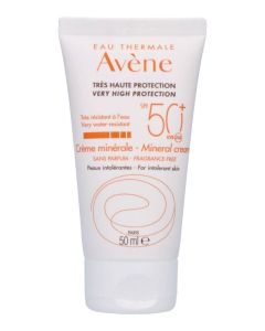 Avéne Mineral Cream Very Water Resistant Fragrance-Free SPF 50+