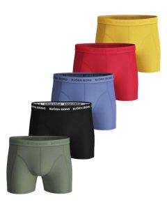 Björn Borg Essential 5-pack Cotton Stretch Shorts - Str. XL
