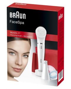 Braun FaceSpa Cleansing Brush + Mini Epilator FaceSpa 852