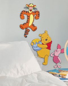 Disney DecoFun Tigger & Pooh Wall Decorations