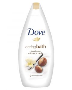 Dove Caring Bath Shea Butter With Warm Vanilla Body Wash 500ml