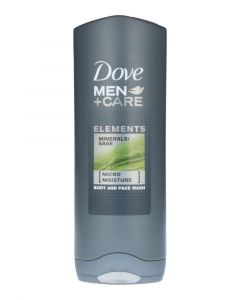 Dove Men+Care Elements Minerals+Sage Micro Moisture Body And Face Wash