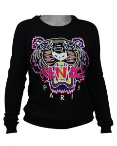 Kenzo Tiger Sweatshirt Black/Pink S 