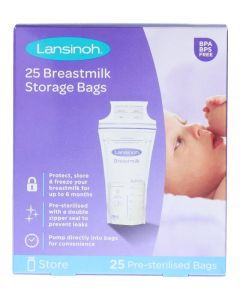 Lansinoh 25 Breastmilk Storage Bags
