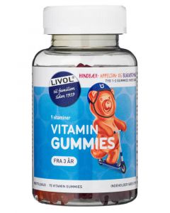 Livol Vitamin Gummies Multivitamin Frugt