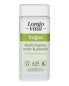 Longo Vital Vegan Multivitamin, Urter & Planter (U)