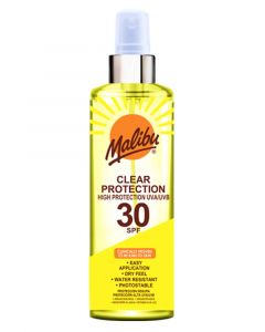 Malibu Clear Protection Sun Spray SPF30 250ml