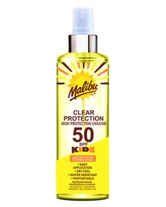 Malibu Kids Clear Protection Sun Spray SPF50 250ml