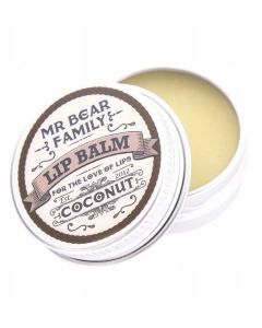 Mr Bear Family Lip Balm Coconut