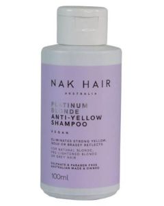 NAK Platinum Blonde Anti-Yellow Shampoo Vegan 100ml