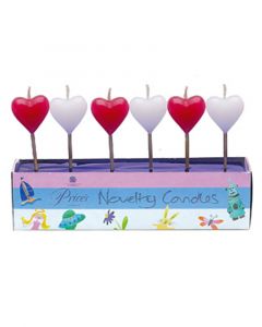 Price's Novelty Candles Hearts