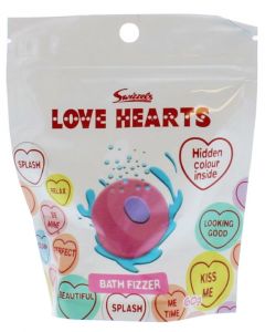Swizzels Love Hearts Bath Fizzer 60g
