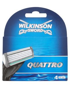 Wilkinson Sword - Quattro Blades 4pak 