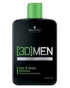 Schwarzkopf [3D]MEN Hair & Body Shampoo 250 ml