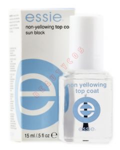 Essie Non-Yellowing Top Coat - Sun Block 15 ml