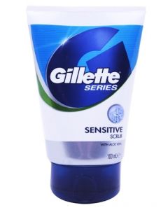 Gillette Sensitive Scrub - With Aloe Vera 100 ml