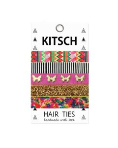 KITSCH - Wonderland Hair Ties - 5 stk 