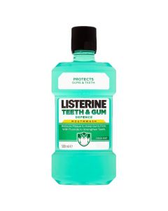 Listerine Teeth & Gum Defence Mouthwash 500ml