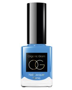 Organic Glam Pale Blue Nail Polish (U) 11 ml