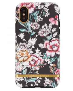 Richmond And Finch Black Floral iPhone X/Xs Cover (U) 