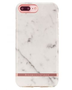 Richmond And Finch White Marble - Rose iPhone 6/6S/7/8 PLUS Cover (U) 