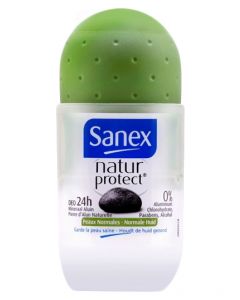 Sanex Natur Protect 24h 0% - Normal hud (Grøn) 45 ml