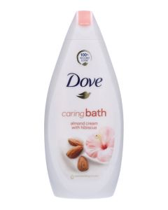 Dove Caring Bath Almond Cream With Hibiscus Body Wash 500ml