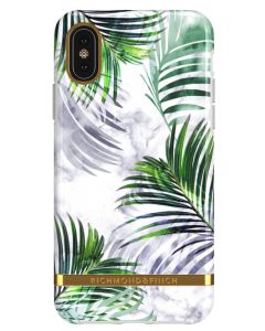 Richmond And Finch White Marble Tropics iPhone X/XS Cover