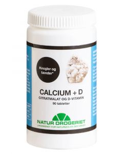 Natur-Drogeriet-Calcium-+-D-Citramalat-og-D-Vitamin-90-stk.