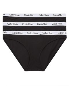 Calvin Klein Bikinis 3pak Sort- XS